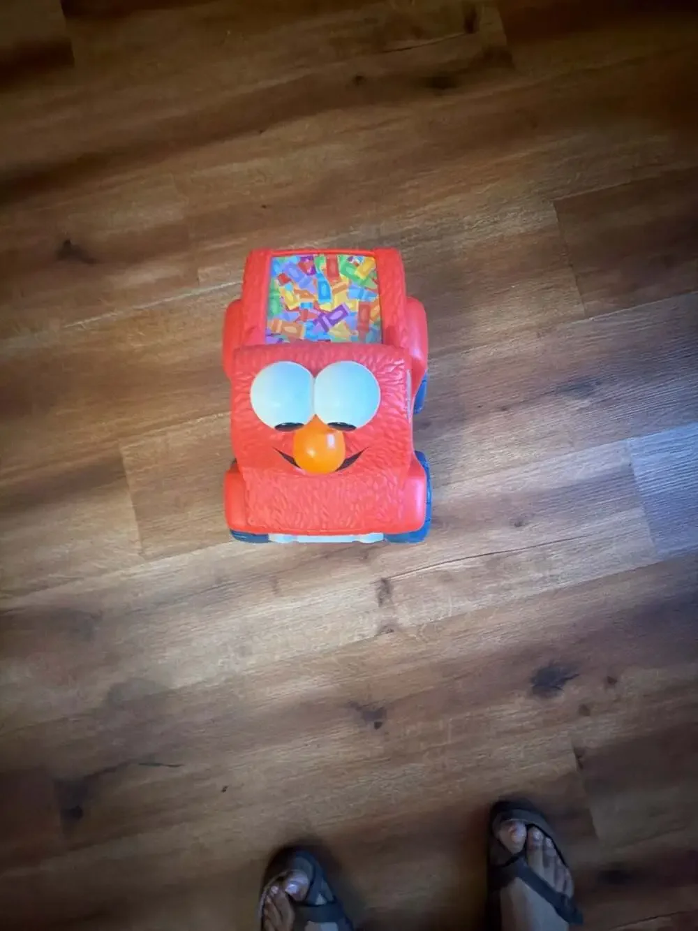 Sesame Street Giggle & Go Elmo Monster Truck Toy Vehicle